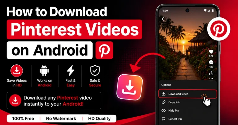 Download Pinterest Videos on Android