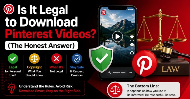 Is It Legal to Download Pinterest Videos